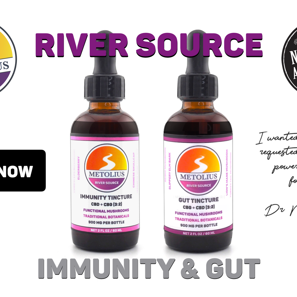 River Source Gut And River Source Immunity Tinctures By Dr. Nicole Apelian Launch To The Market