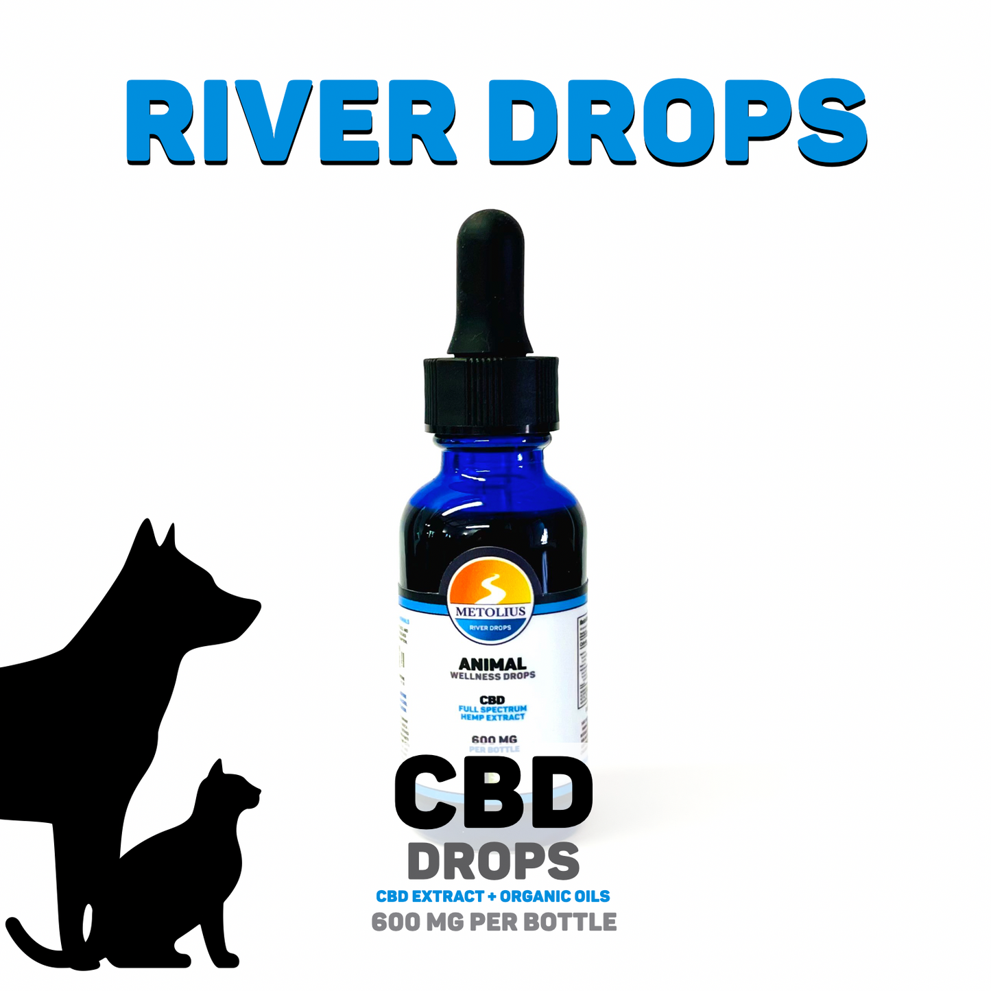 
                  
                    RIVER DROPS - CBD FULL SPECTRUM EXTRACT + ORGANIC OIL FLAVORS
                  
                