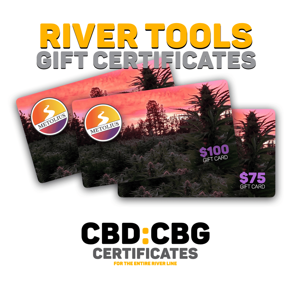 RIVER CARDS - METOLIUS GIFT CERTIFICATES