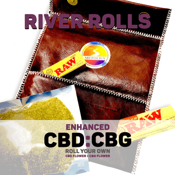 RIVER ROLLS ROLL YOUR OWN - CBD + CBG FLOWER