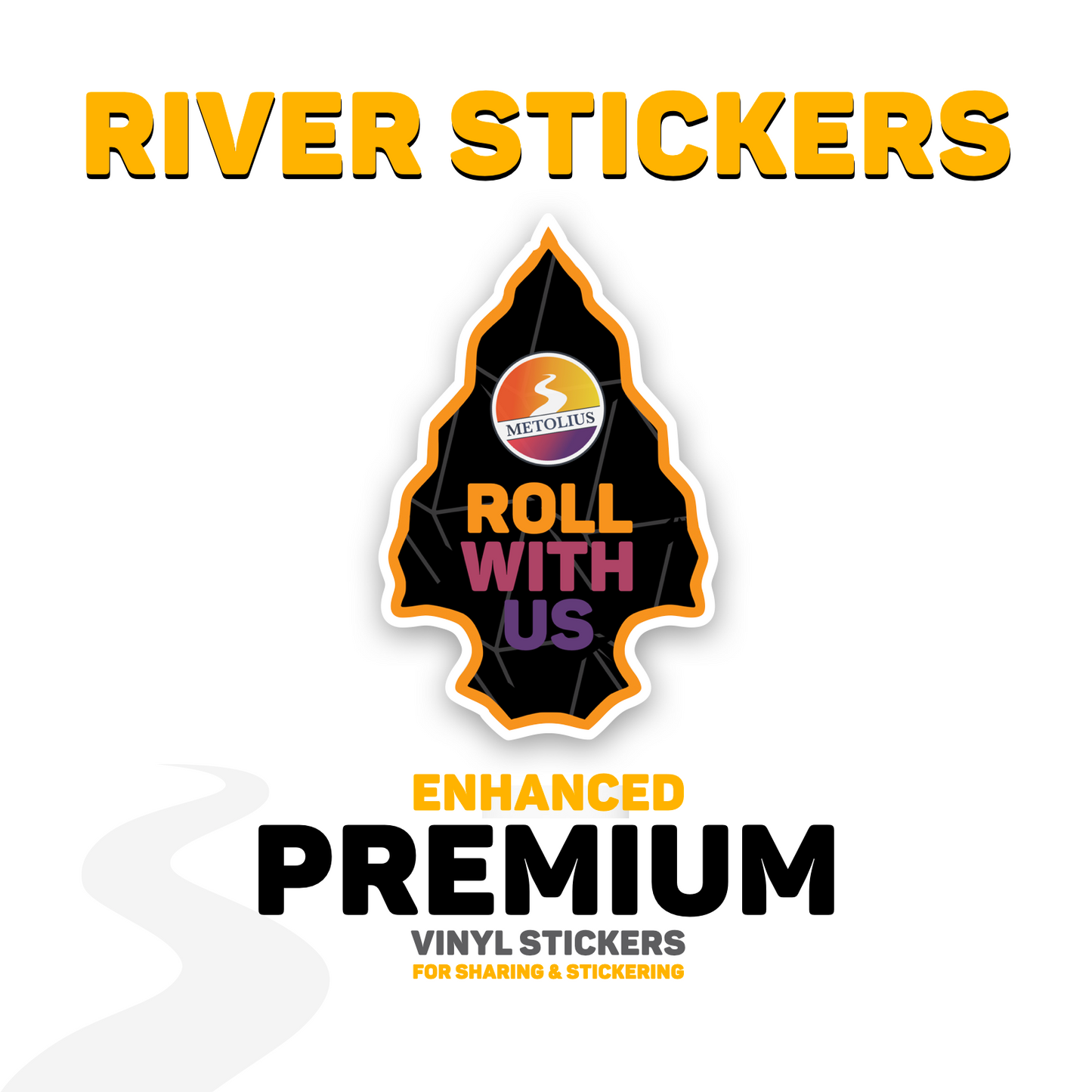 
                  
                    RIVER STICKERS - ROLL WITH US COLLECTION
                  
                