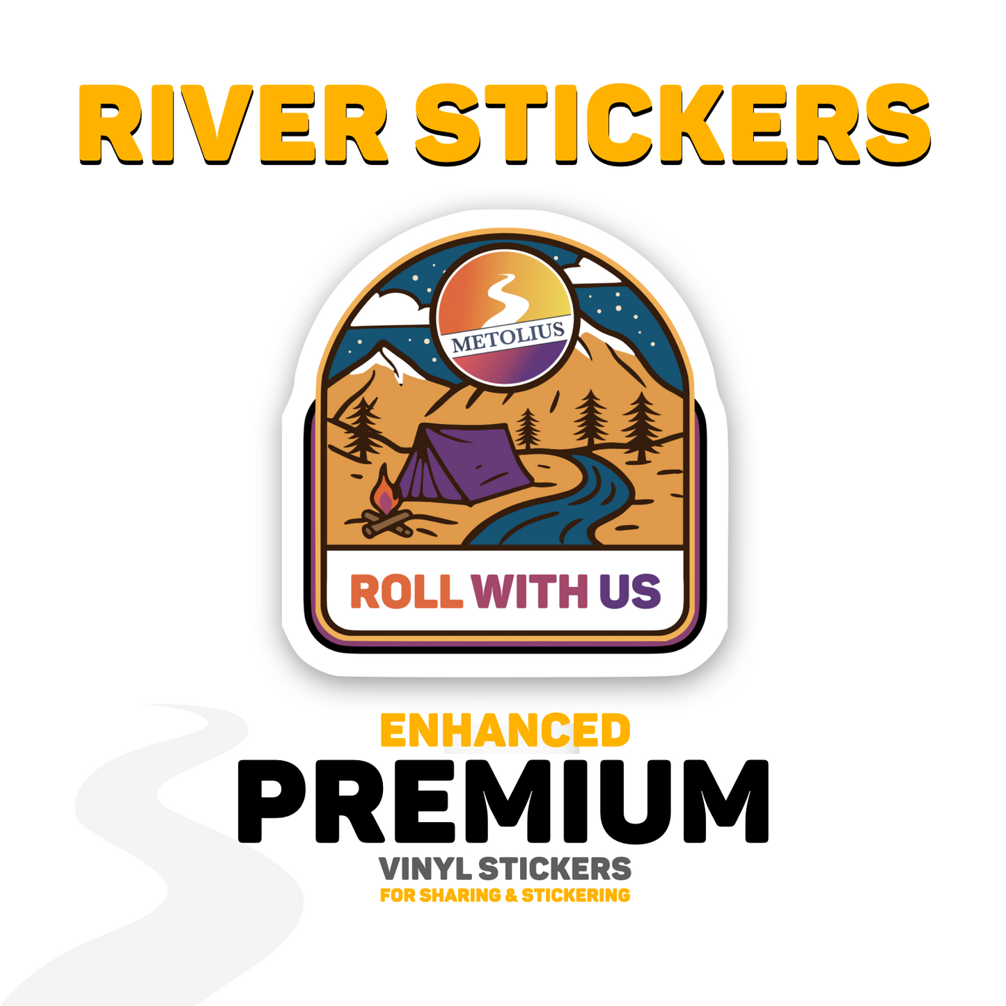
                  
                    RIVER STICKERS - ROLL WITH US COLLECTION
                  
                