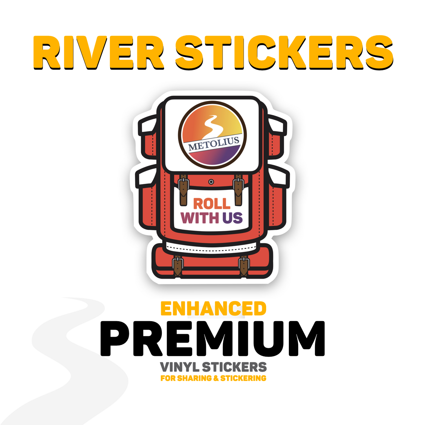 
                  
                    RIVER STICKERS - ROLL WITH US COLLECTION
                  
                