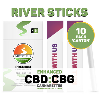 RIVER STICKS - CBD FLOWER + CBG FLOWER