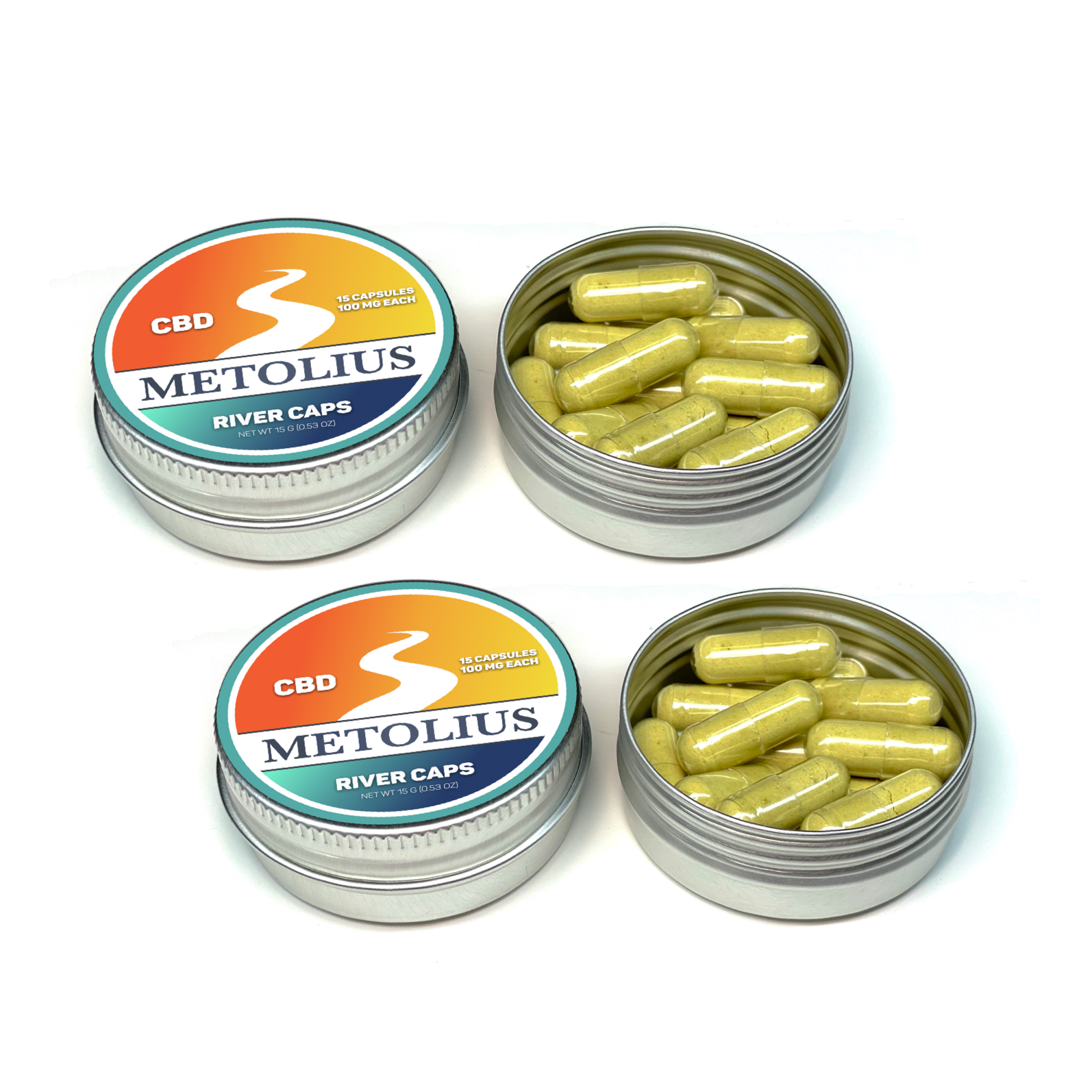 RIVER CAPS BUNDLE - CBD BROAD SPECTRUM EXTRACT