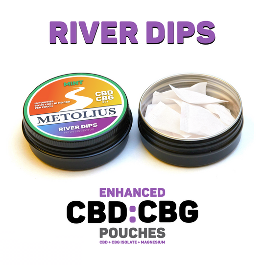 RIVER DIPS - CBD + CBG ISOLATE + MAGNESIUM