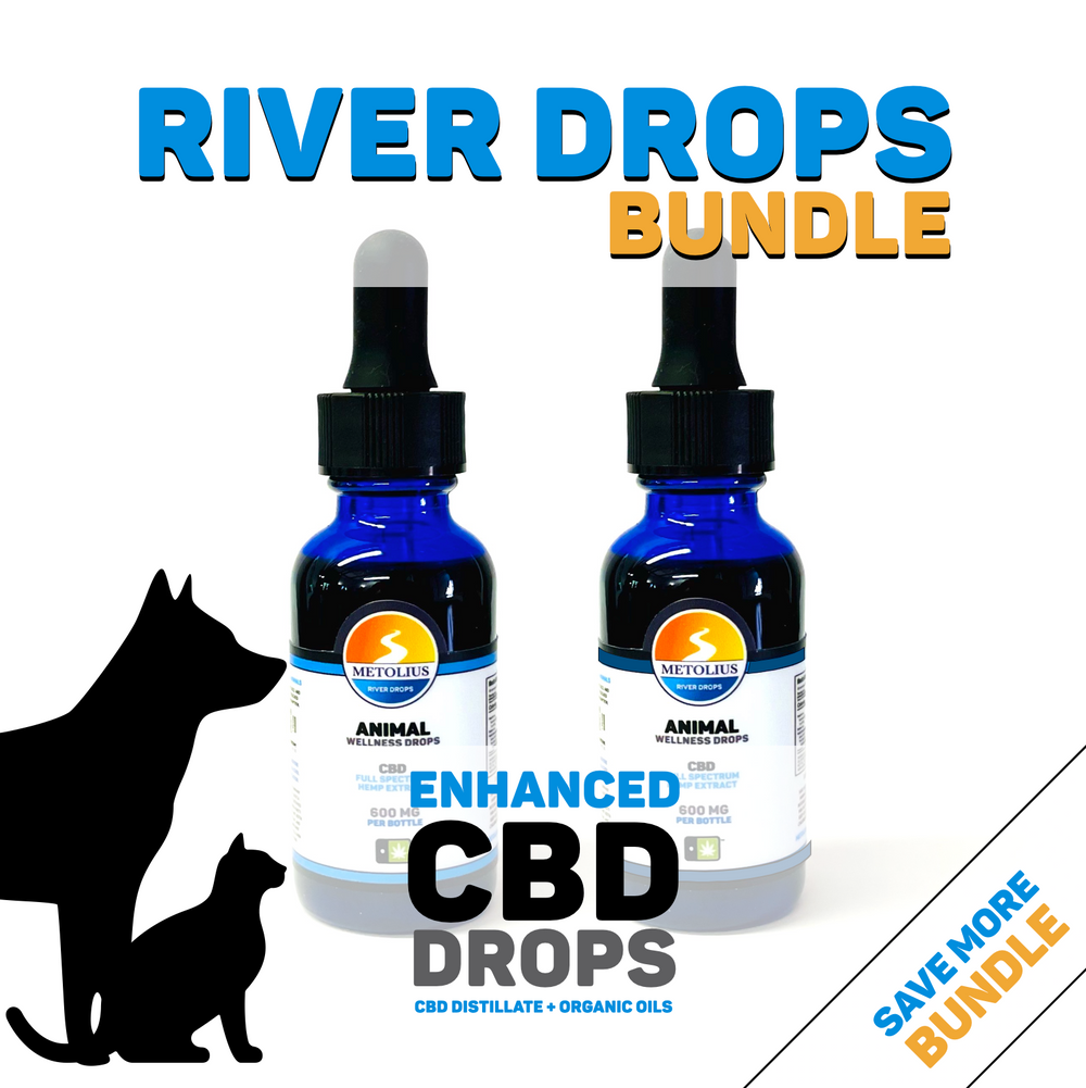 RIVER DROPS BUNDLE - CBD FULL SPECTRUM EXTRACT - 1200 MG