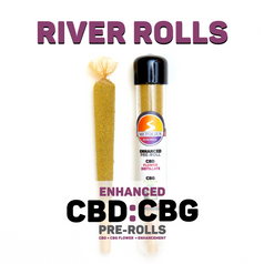 RIVER ROLLS - CBD FLOWER + CBG FLOWER