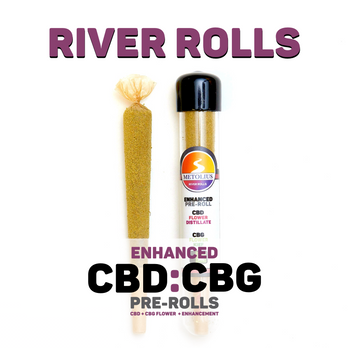 RIVER ROLLS - CBD FLOWER + CBG FLOWER