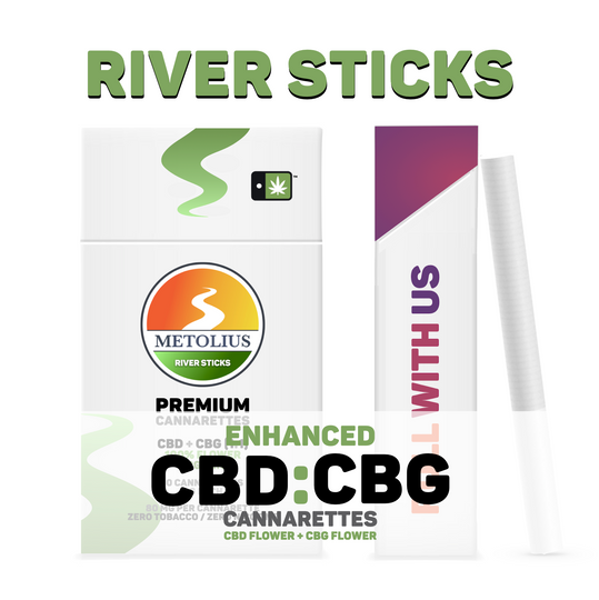 RIVER STICKS - CBD FLOWER + CBG FLOWER