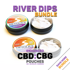 RIVER DIPS BUNDLE - CBD + CBG ISOLATE + MAGNESIUM